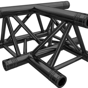 Global Truss F33 3-Weg Ecke T36 Stage Black Markenprodukt