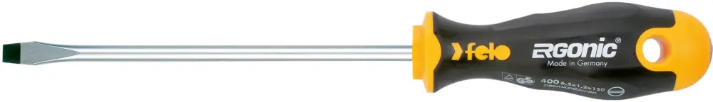 Markenprodukt Felo Schraubendreher ERGONIC 400 Schlitz SL 5,5 x 1,0 x 300 mm