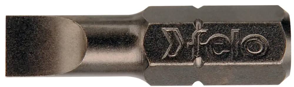 Online Kaufen Felo Industrie Bit C 6,3 Schlitz SL 3,0 x 0,5 x 25 mm - VE 10 Stück
