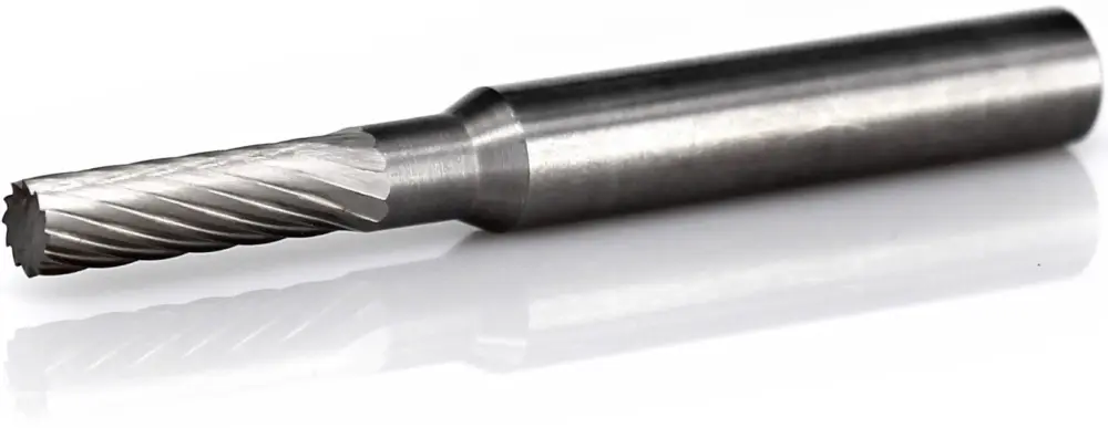 Garantierte Lieferung procut Hartmetallfrässtift Zylinderform ohne Stirnverzahnung ZYA A60413-2