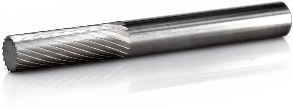 Günstig procut Hartmetallfrässtift -lange Ausführung Zylinderform ohne Stirnverzahnung M 06-100 ZYA A60618-2-100 mm
