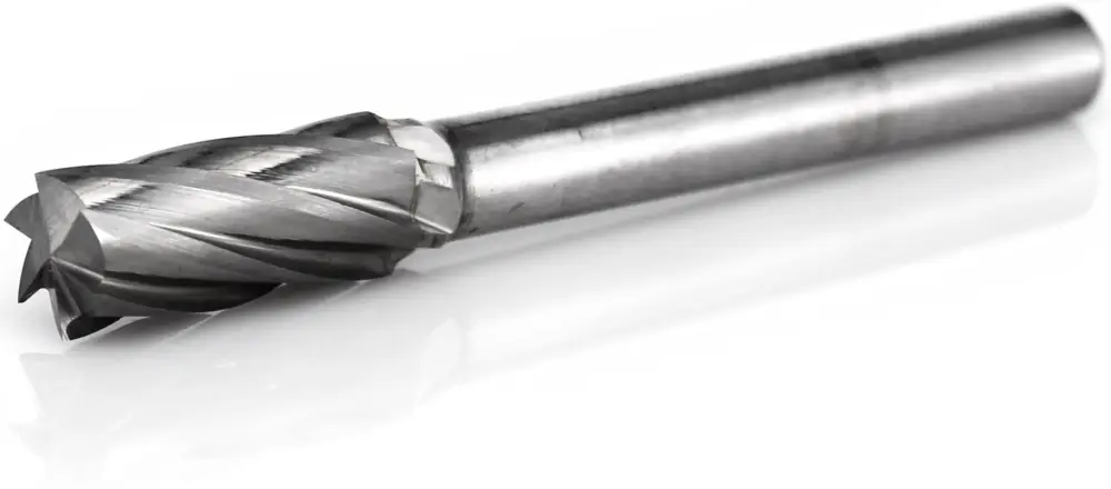 Zertifiziert procut Hartmetallfrässtift Zylinderform mit Stirnverzahnung ZYA-S A30612-ALU-E