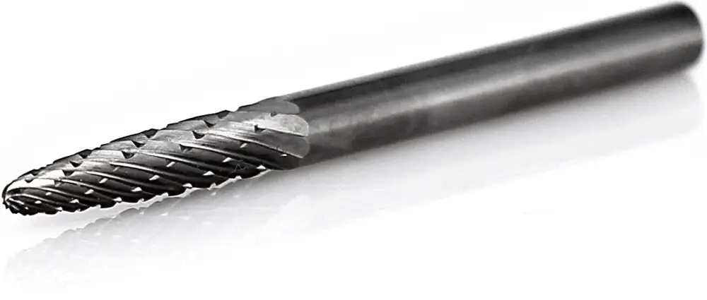 Bestseller procut Hartmetallfrässtift -lange Ausführung Rundbogenform RBF F30312-6-50 mm