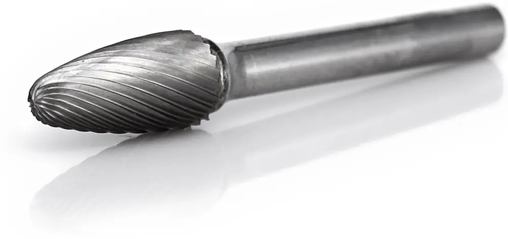 Schneller Versand procut Hartmetallfrässtift -lange Ausführung Rundbogenform RBF F61020-2-170 mm