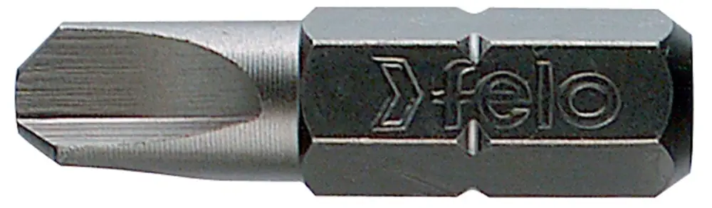 Felo Industrie Bit C 6,3 Tri-Wing TW 4 x 25 mm - VE 10 Stück Solange Der Vorrat Reicht