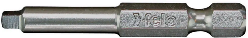 Bestpreis Felo Industrie Bit E 6,3 Vierkant SQ 3 - 3,3 x 50 mm - VE 10 Stück