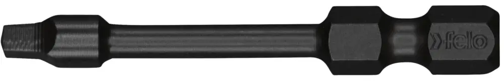 Felo IMPACT Bit E 6,3 Vierkant SQ 2 - 2,8 x 50 mm - VE 5 Stück Preis Gesenkt