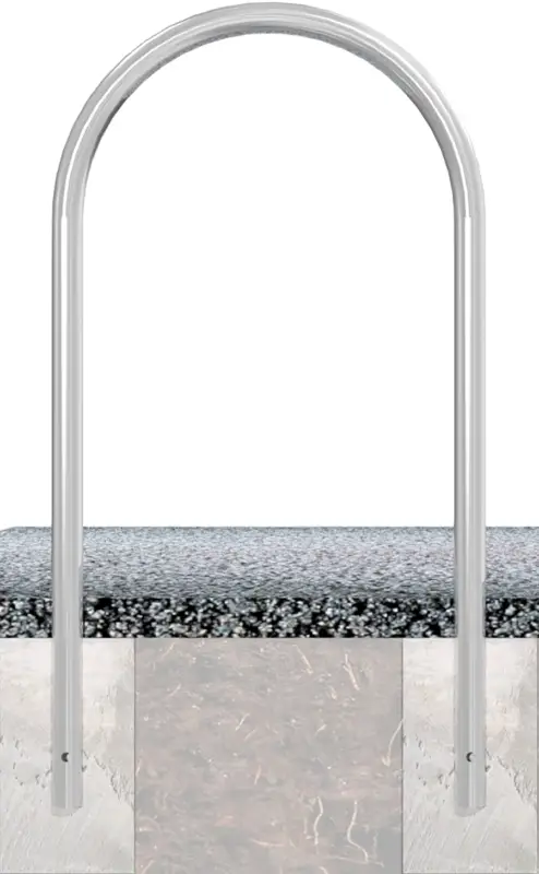Schake Rundbügel Stahl OE Ø 48 mm dunkelgrau - 650 x 1200 mm Expressversand