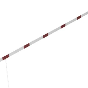 Schneller Versand Schake Höhenbegrenzer Barriere 100 x 50 mm weiß rot einseitig reflektierend - 5000 mm