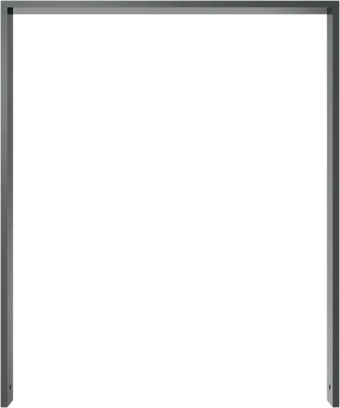 Sonderaktion Schake Anlehnbügel Stahl OE 80 x 20 mm moosgrün - 1000 x 1200 mm