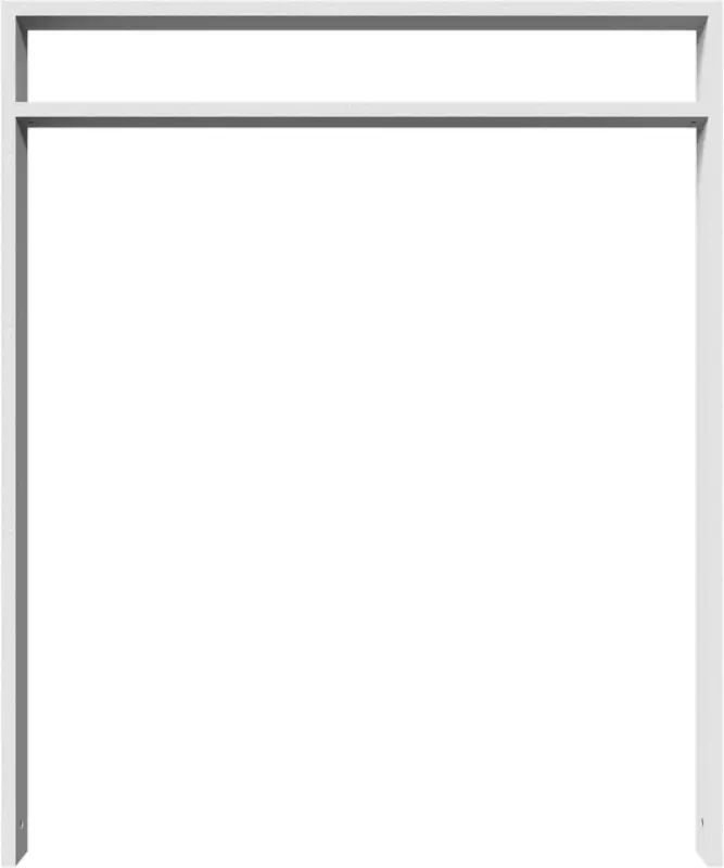 Schake Anlehnbügel Stahl mit Querholm kleiner Abstand OE 80 x 20 mm verzinkt - 1000 x 1200 mm Sichere Zahlung