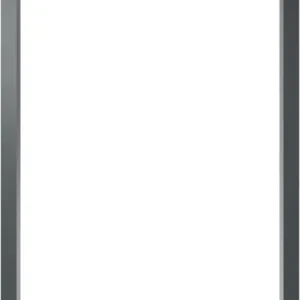 Schneller Versand Schake Anlehnbügel Stahl OE 60 x 40 mm anthrazit - 750 x 1200 mm