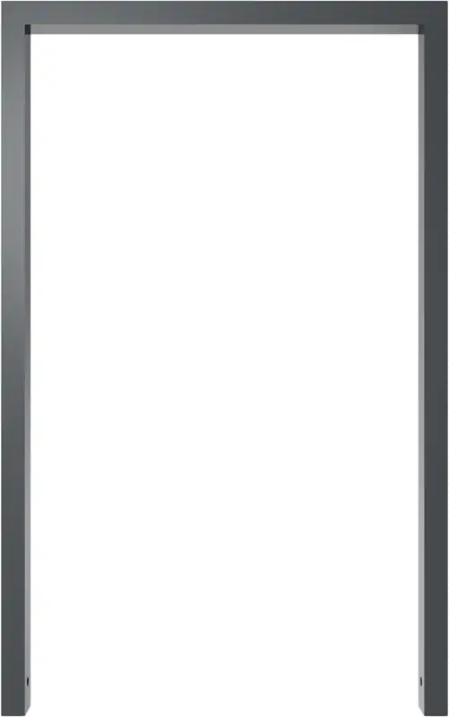 Schneller Versand Schake Anlehnbügel Stahl OE 60 x 40 mm anthrazit - 750 x 1200 mm