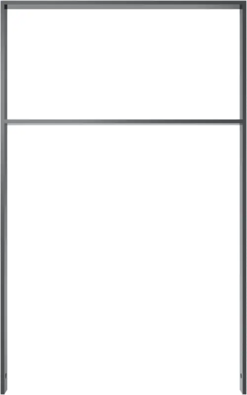 Schake Anlehnbügel Flachstahl mit Querholm OE 50 x 12 mm moosgrün - 750 x 1200 mm Meistverkauft