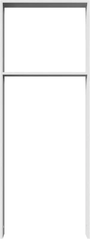 Schake Anlehnbügel Flachstahl mit Querholm OE 80 x 12 mm verzinkt - 450 x 1200 mm Ausverkauf