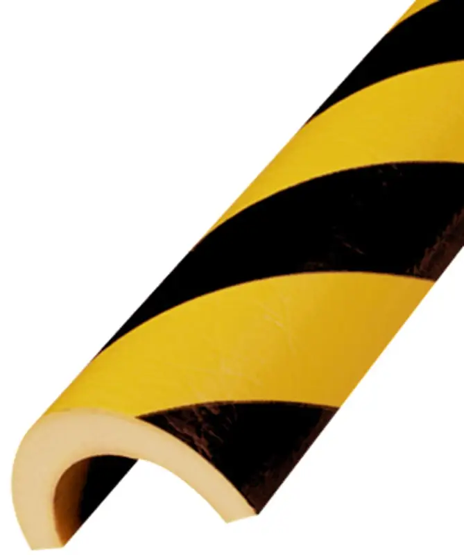 Top-Seller Schake Schutzprofil Warnprofil gelb schwarz Typ R30 - 1000 mm