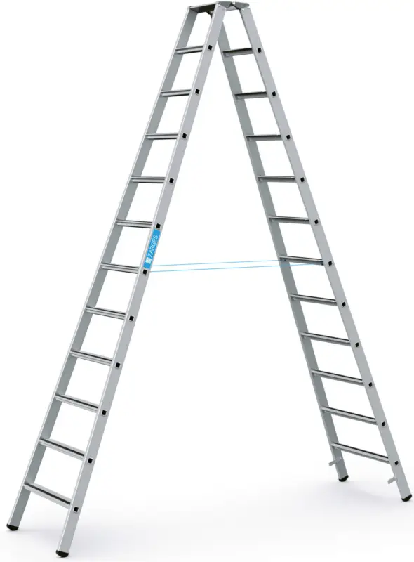 Beliebt ZARGES Stufen Stehleiter Saferstep B - 2 x 12 Stufen