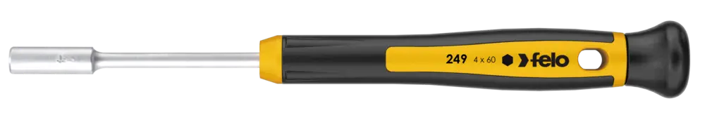 Felo Präzisionsschraubendreher 249 Sechskant SW 4,0 x 60 mm Begrenztes Angebot