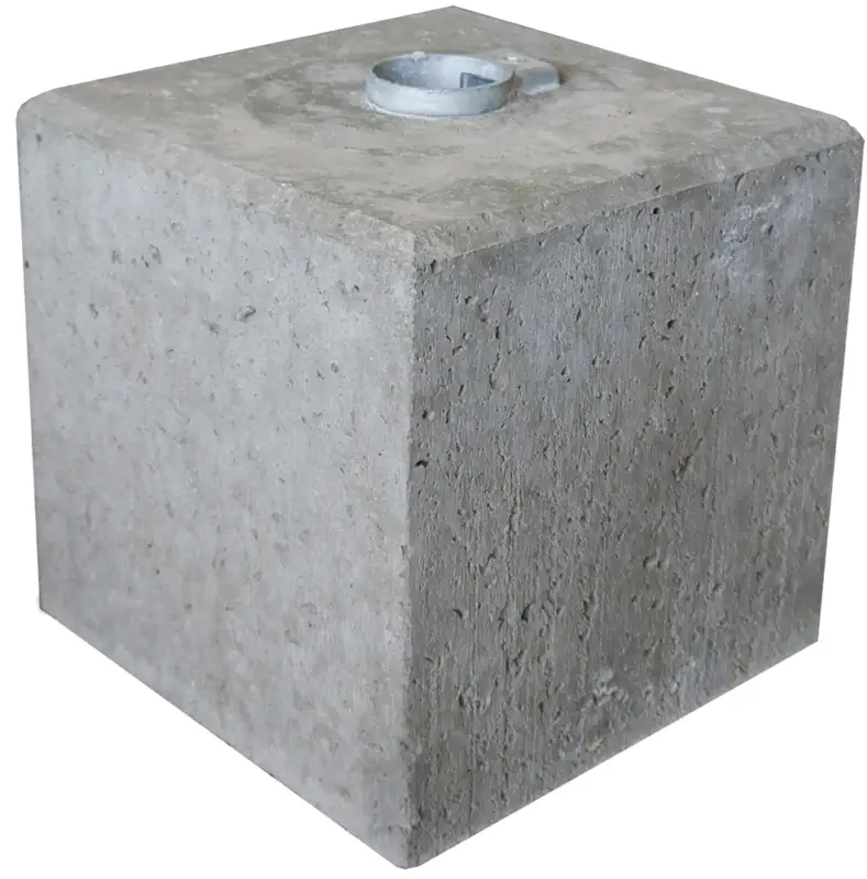 Sofort Bestellen Schake Betonklotz 60 kg für Rohr Ø 60 mm - 300 x 300 x 300 mm