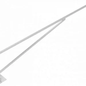 Zertifiziert Schake Drehschranke mit 2 Auflagestützen - Schrankenbaum 60 x 40 mm ODD verzinkt - 4500 mm