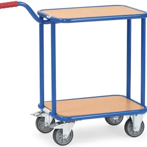 Begrenztes Angebot Fetra Griffroller mit zwei Holzplattformen 600 x 450 mm