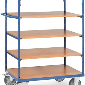 Fetra Etagenwagen mit fünf Böden 1000 x 600 mm Markenware