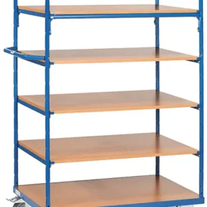Fetra Etagenwagen HB mit fünf Böden 1000 x 600 mm Preisreduziert