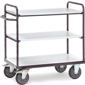 Mega-Angebot Fetra Etagenwagen ESD mit drei Böden 850 x 500 mm