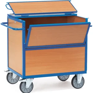 Fetra Holzkastenwagen mit Deckel 1000 x 700 mm Solange Der Vorrat Reicht