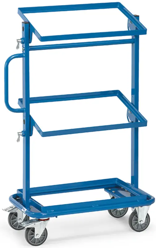 Fetra Beistellwagen mit verstellbaren offenem Rahmen 605 x 405 mm Preisreduziert