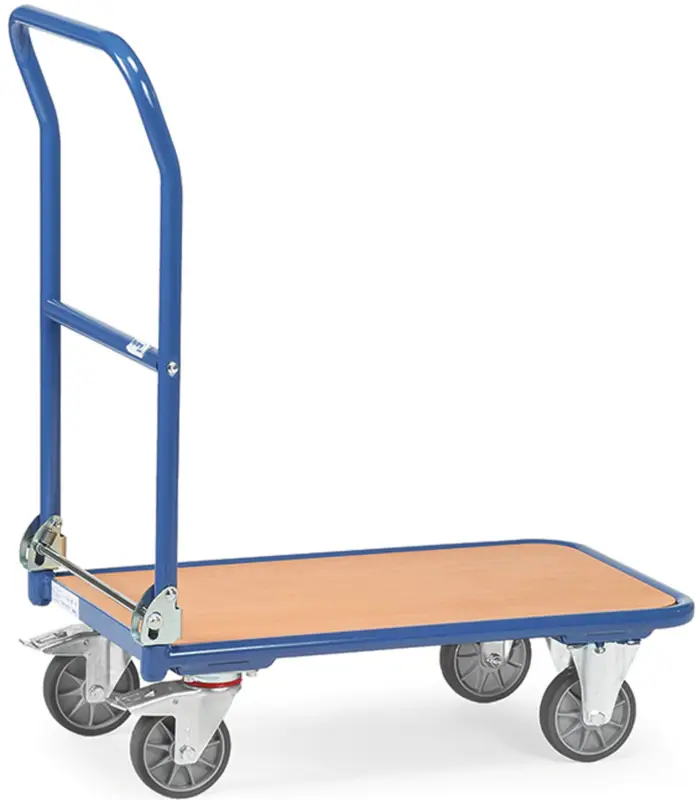 Preisknaller Fetra Klappwagen mit Holzplattform 720 x 450 mm