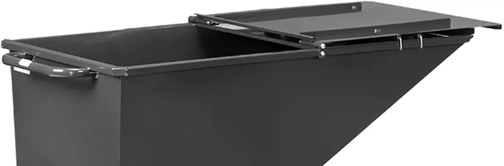 Mega-Angebot Fetra Deckel für Muldenkipper anthrazit 47D1-7016 - 250 Liter