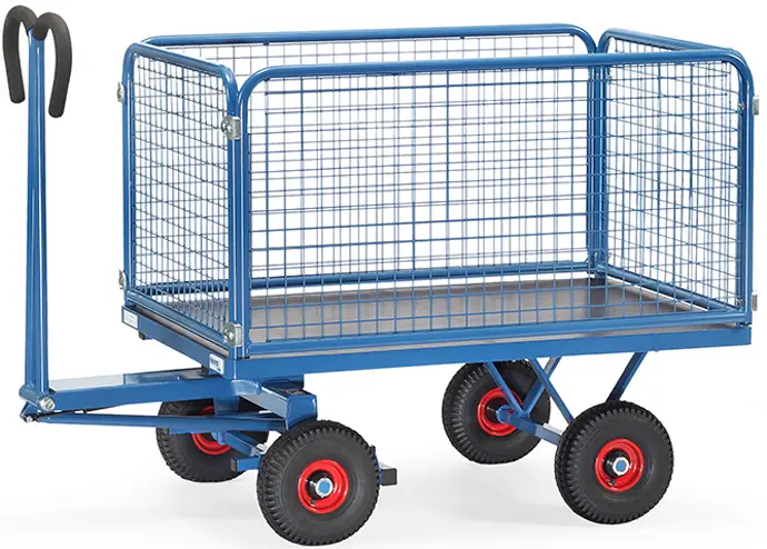 Fetra Handpritschenwagen 6434L - 1200 x 800 mm Super-Preis