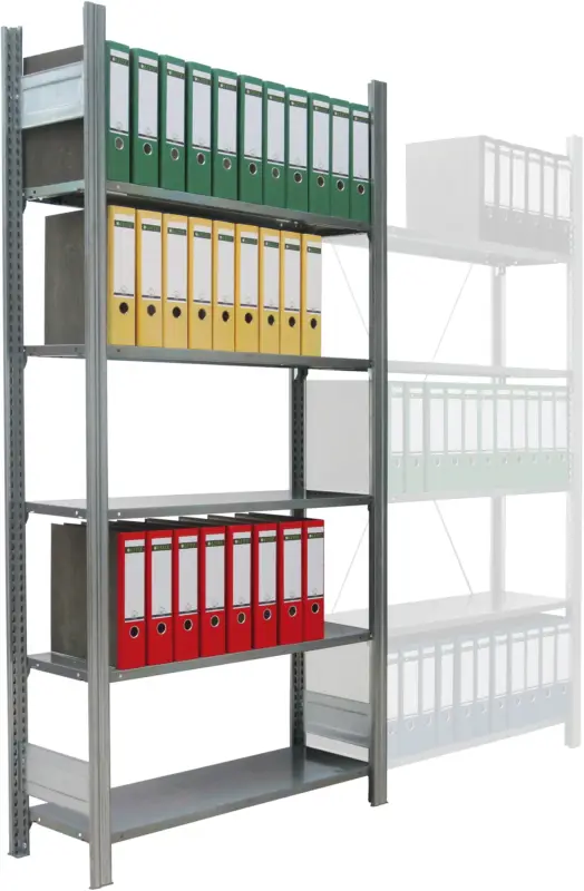 Solange Der Vorrat Reicht Regalwerk BERT Büroregal 80 55 Anbaufeld 2000 x 875 x 600 mm