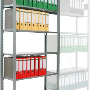 Abverkauf Regalwerk BERT Büroregal 80 76 Anbaufeld 2325 x 1285 x 300 mm