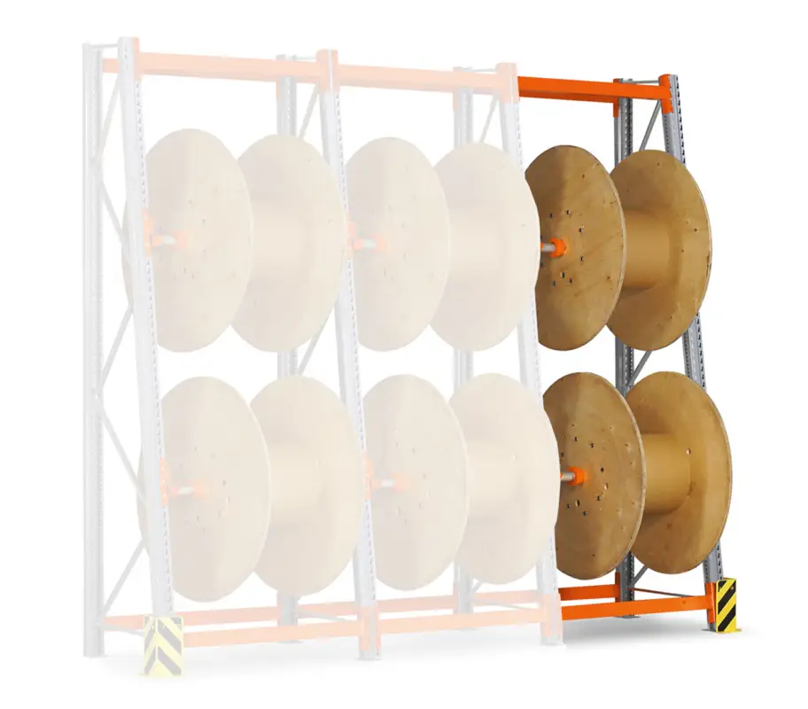 Online Kaufen Regalwerk ARTUS Kabeltrommelregal Anbaufeld 4000 x 1000 x 1000 mm