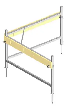 Expressversand Layher Schnellbau-Schnurgerüst kompakt