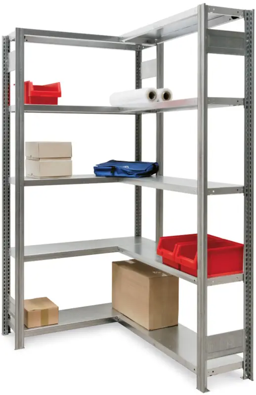 Bestpreis Regalwerk BERT Eckregal 2000 x 875 x 400 mm