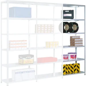 Wochenendangebot Regalwerk RUDI Schraubregal 350 5 Anbaufeld 2000 x 1005 x 500 mm