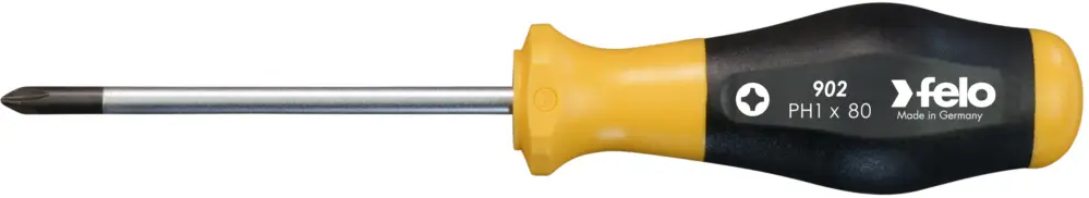 Super-Preis Felo Schraubendreher No9 902 Kreuzschlitz PH 1 x 80 mm