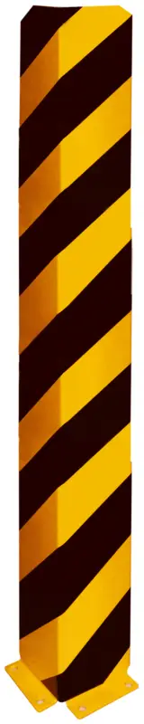 Schnäppchen Schake Anfahrschutzwinkel Stahlblech 5 mm gelb schwarz - 1200 mm