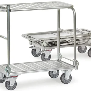 Schnäppchen Fetra Klappwagen mit zwei Aluminium-Plattformen 720 x 450 mm