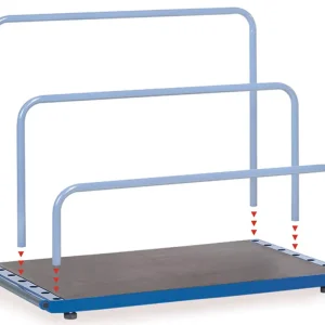Kracherpreis Fetra Plattenständer ohne Bügel 4365 - 1600 x 800 mm