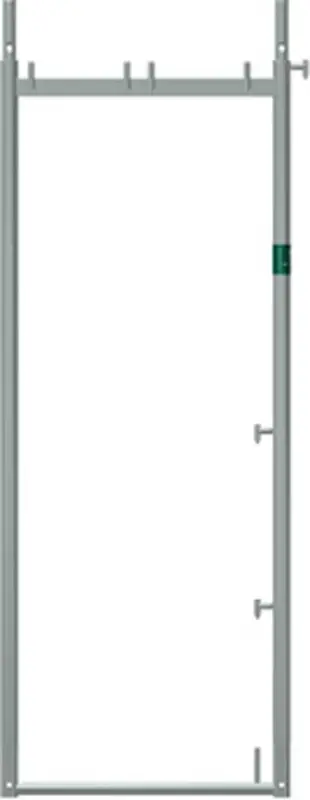 Preisknaller MJ UNI 70 Vertikalrahmen Stahl 0,50 x 0,74 m
