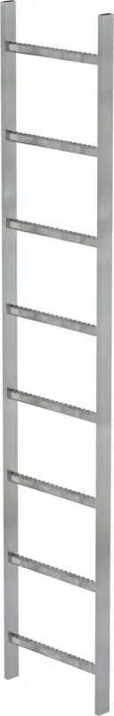 Günzburger Schachtleiter Stahl - Lichte Weite 400 mm - 8 Sprossen Neu