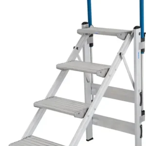 Krause Alu-Klapptreppe 4 Stufen mit Haltebügel Meistverkauft