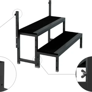 Direkt Vom Hersteller Global Truss Anstelltreppe 3-stufig