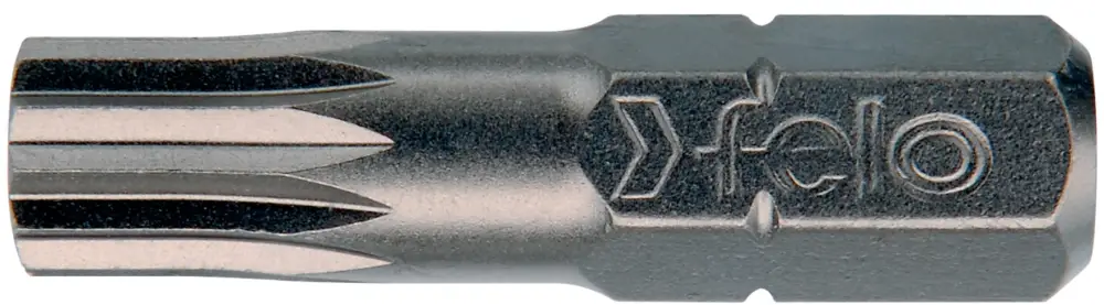 Direkt Vom Hersteller Felo Industrie Bit C 6,3 Vielzahn XZN M 6 x 25 mm - VE 10 Stück