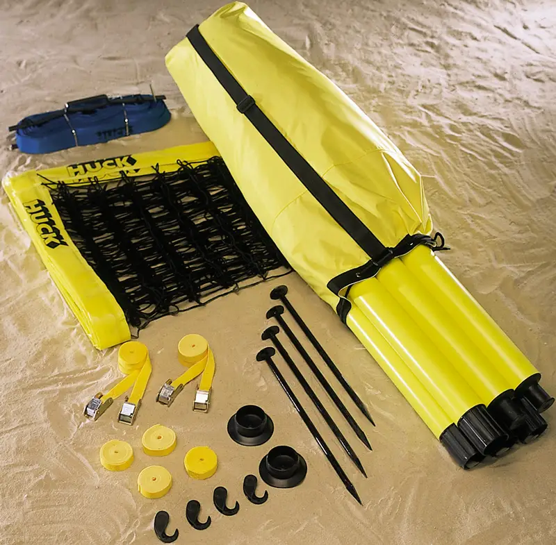 Huck Beachvolleyball Set Profi - Netzmaß 9,50 x 1,00 m Heißes Angebot
