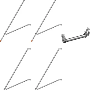 Bestpreis Layher Fahrgerüst Gerüststützen-Kit